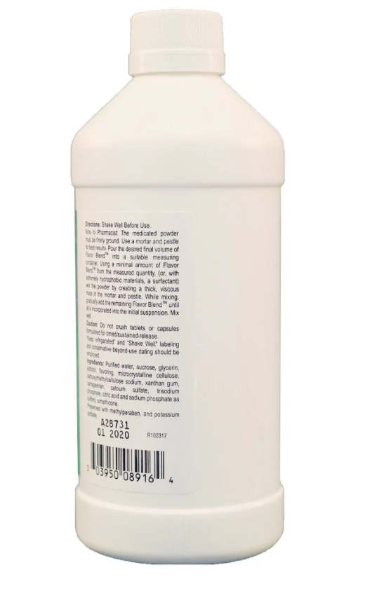 Flavor Blend™ Flavoured Suspension Vehicle (2 in 1) — Bella Corp Trading