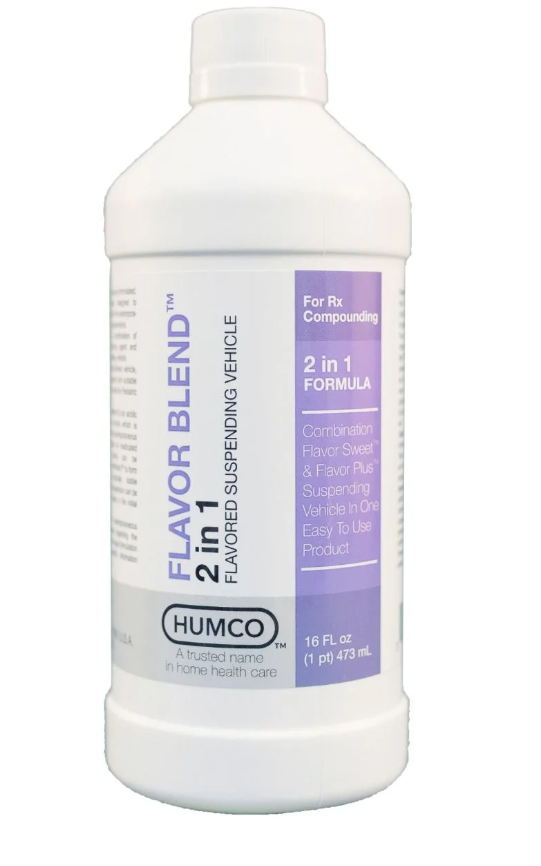 Humco Raspberry Flavoring Flavor Blend™ Flavoured Suspension Vehicle (2 in 1) — Bella Corp Trading