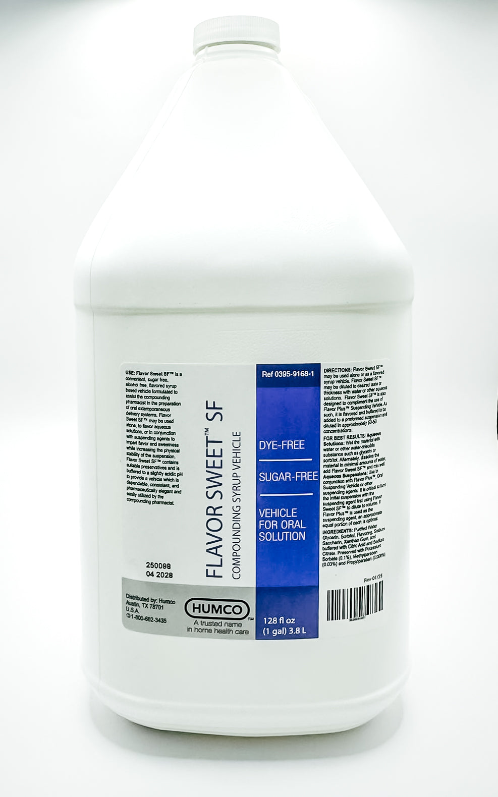 Flavor Sweet™ Syrup Vehicle SF Dye-Free