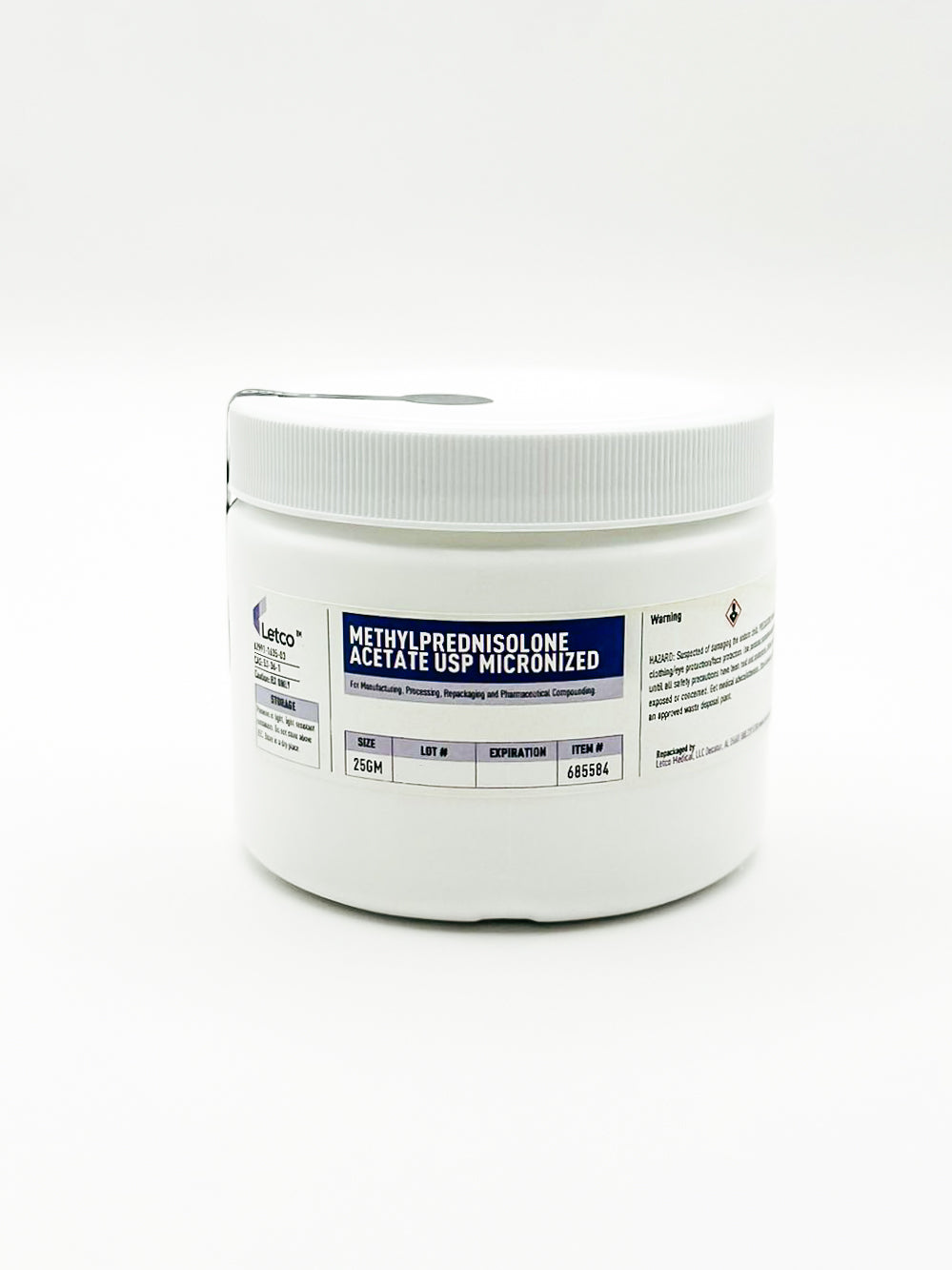 Methylprednisolone Acetate USP Micronized