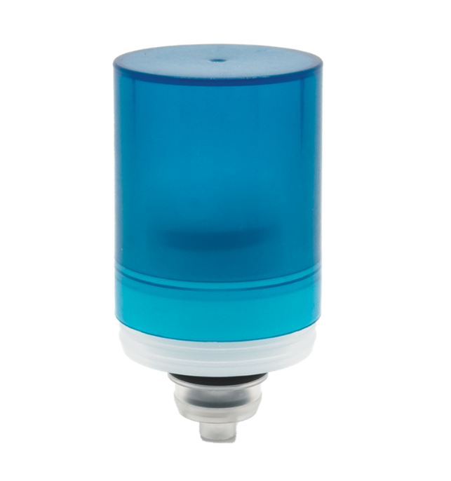 Topi-Pump Sleekline 30ml Bottle - 0.25ml Actuator - BLUE