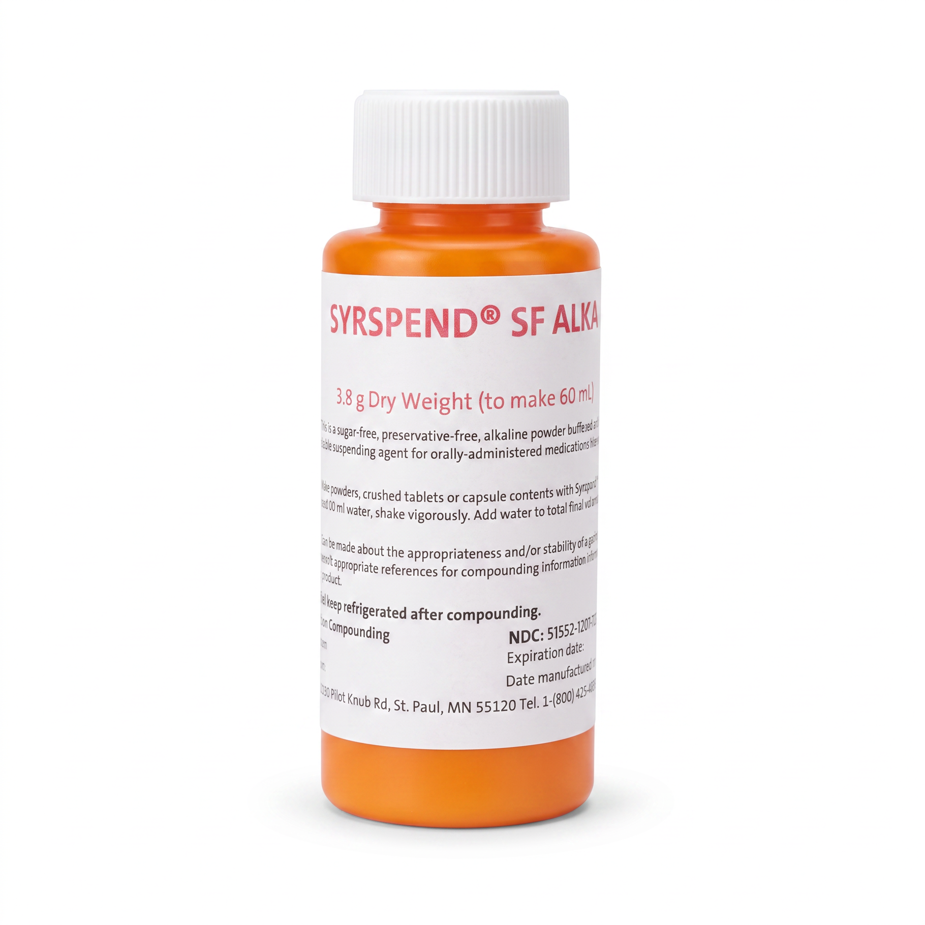 SyrSpend® SF Alka Dry (Unflavored)