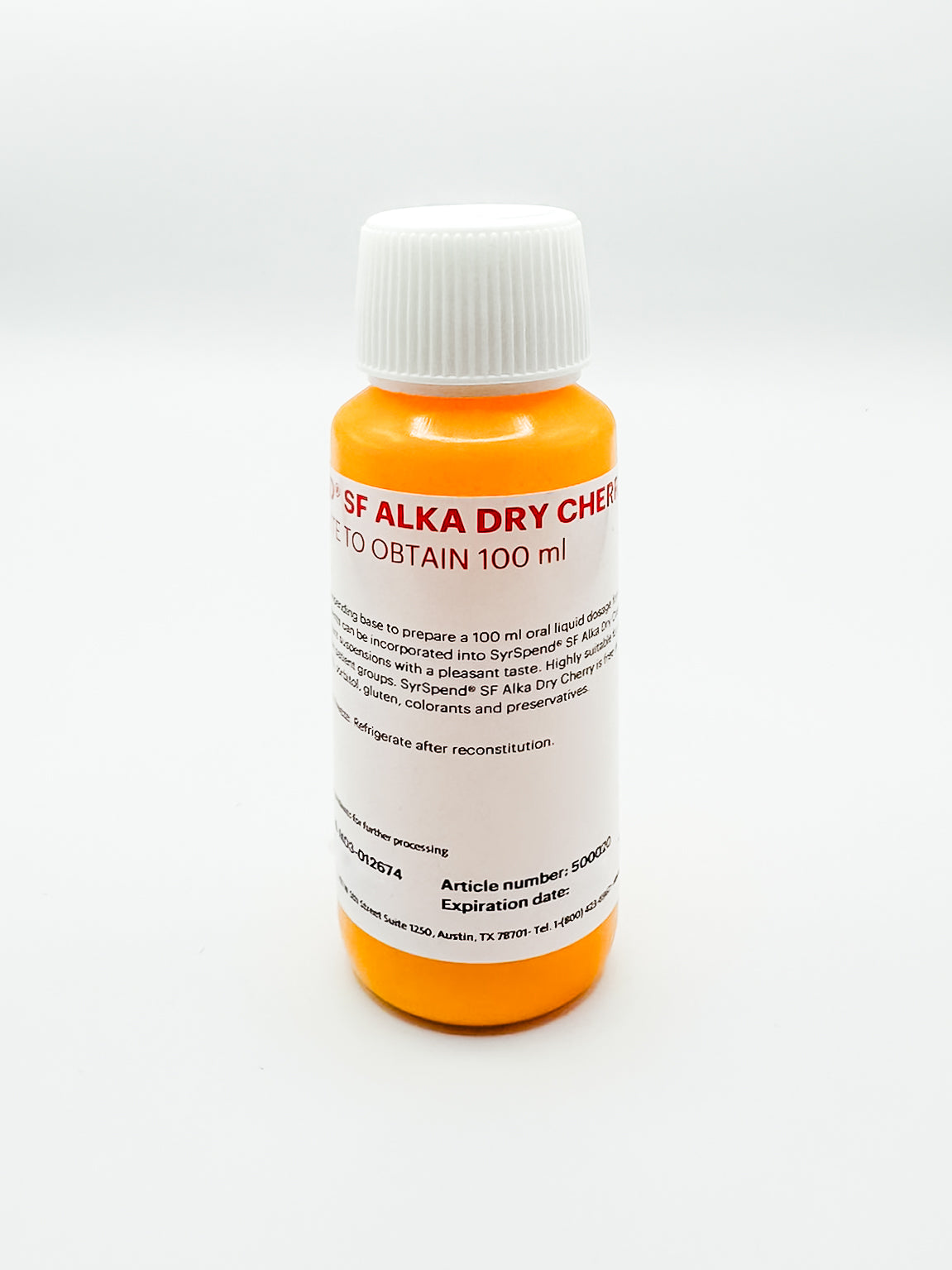 SyrSpend® SF Alka Dry - Cherry