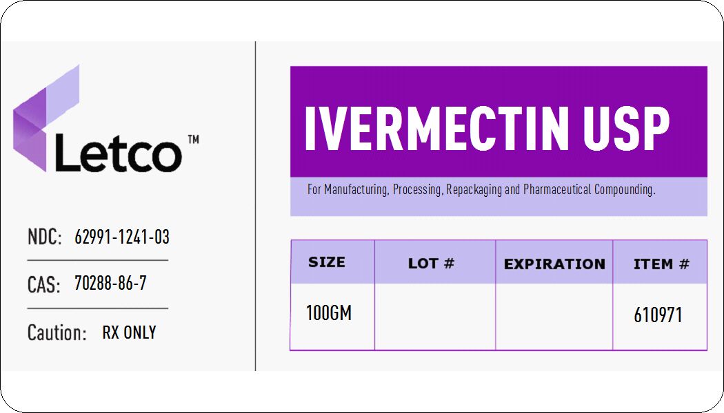 Ivermectin USP (Vet use only) (*temperature sensitive*)