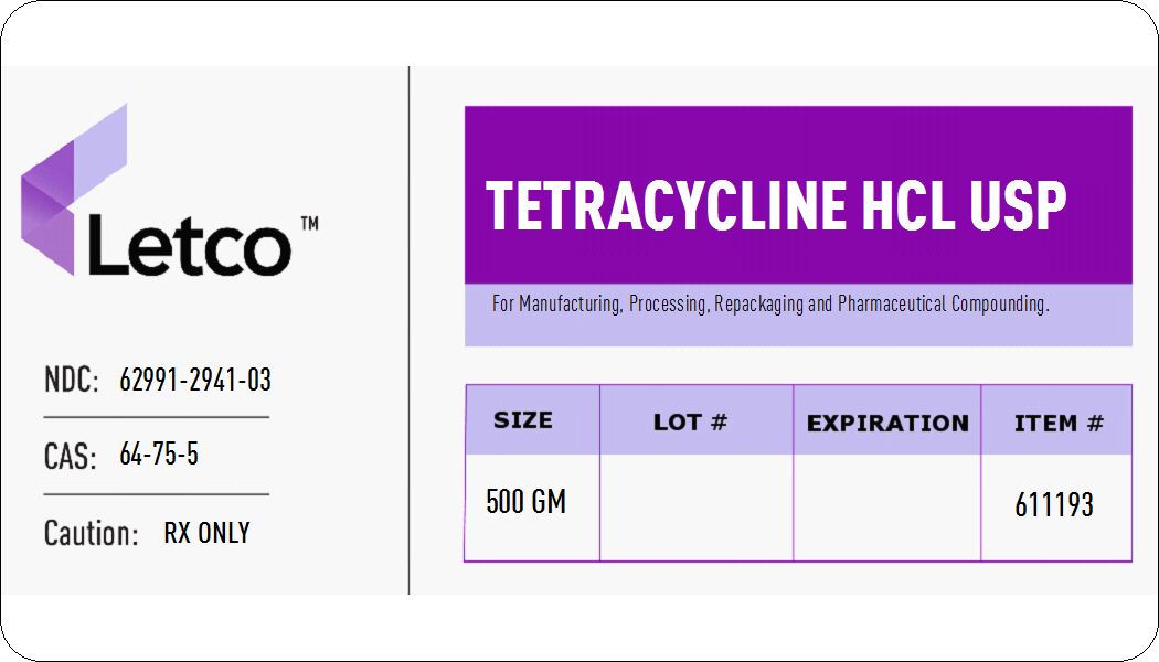 Tetracycline HCL USP