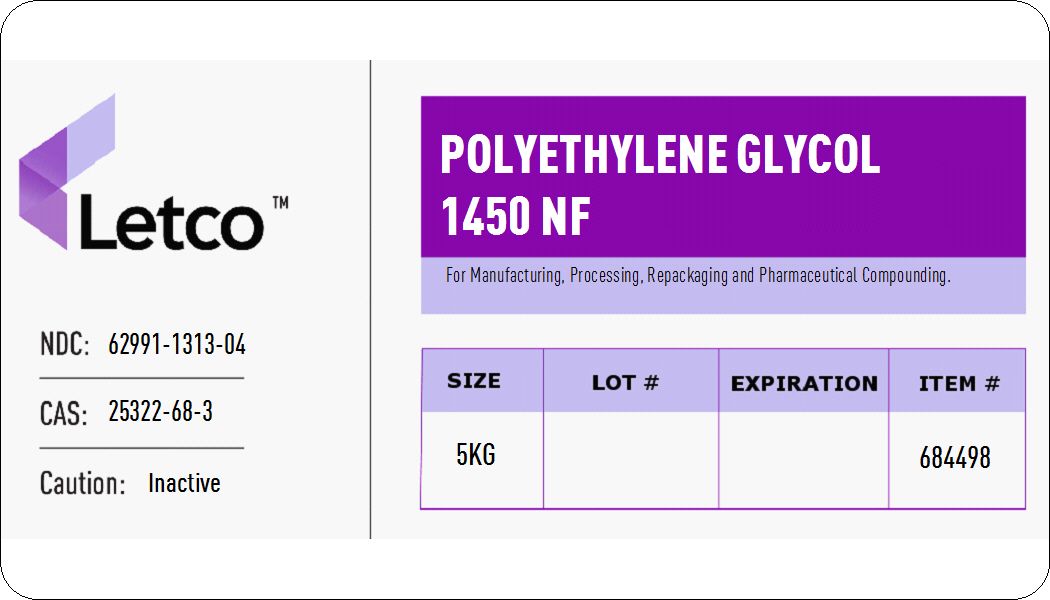 Base A - Polyethylene Glycol (PEG) 1450