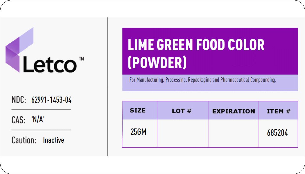 Food Colour Lime Green (Powder)