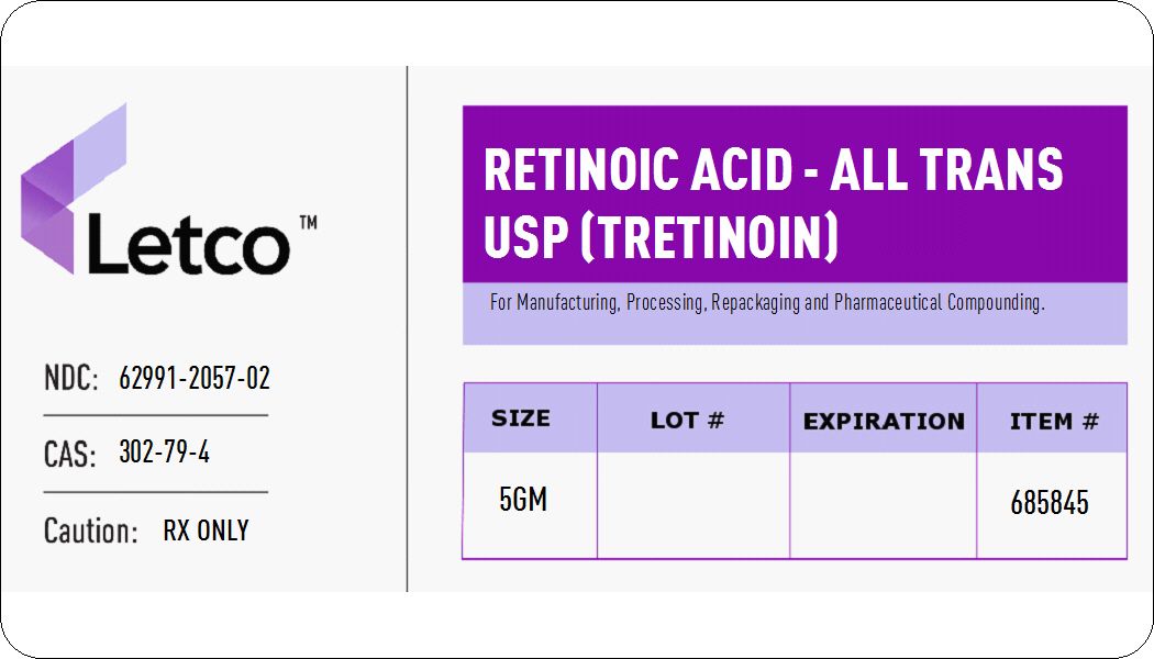 Tretinoin USP (*temperature sensitive*)