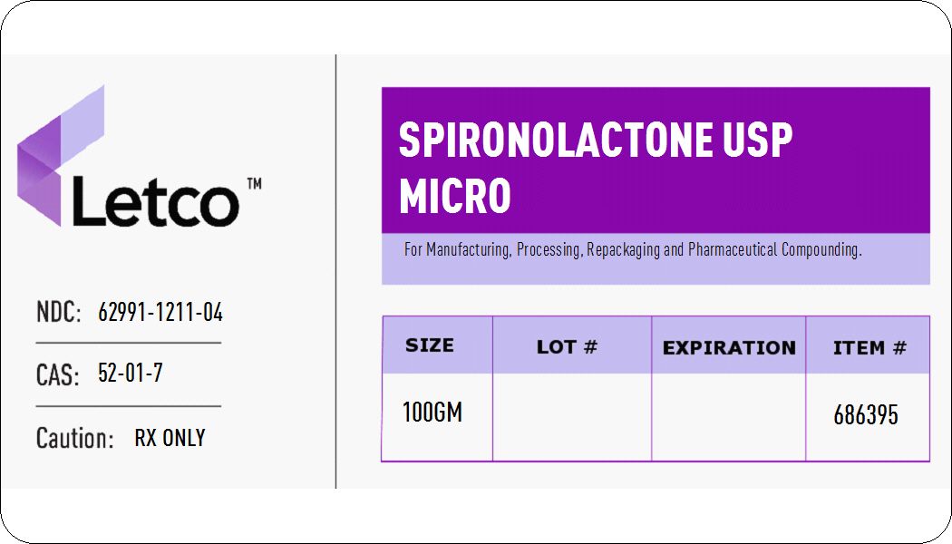 Spironolactone Micronized USP