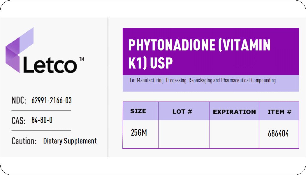 Phytonadione USP (*cold pack*)