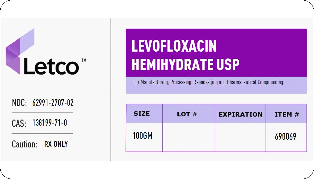 Levofloxacin Hemihydrate USP