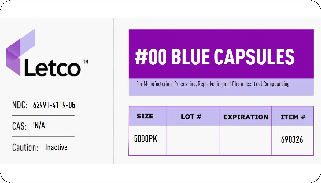 Capsules #00 Blue/Blue