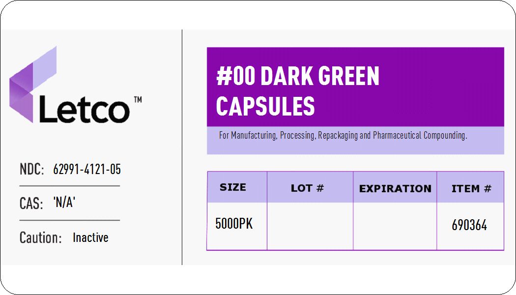 Capsules #00 Dark Green