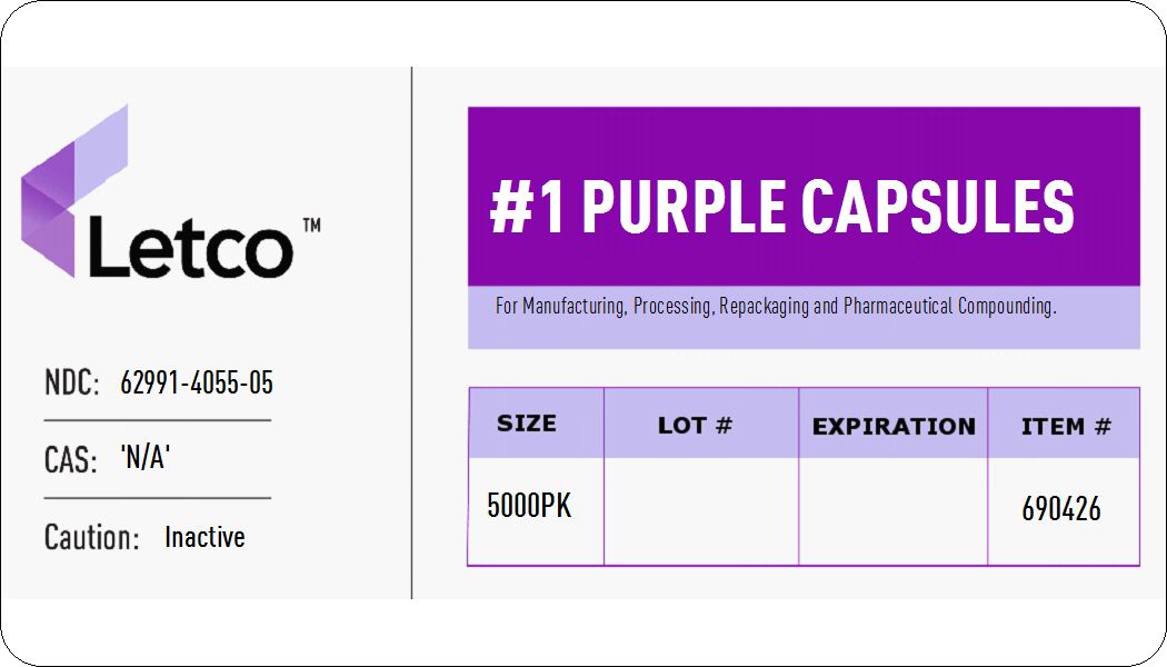 Capsules #1 Purple/Purple