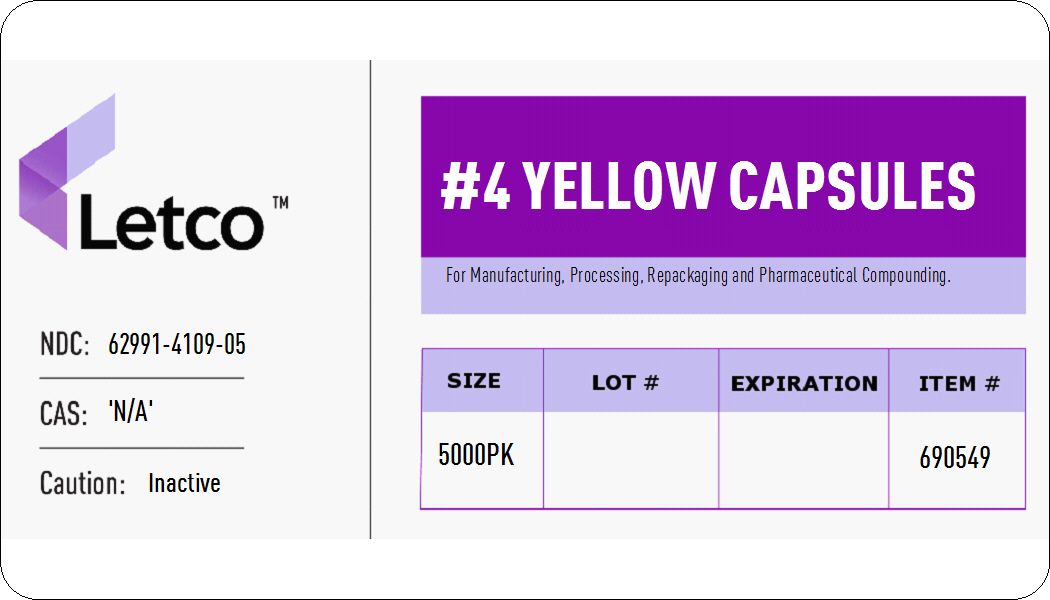 Capsules #4 Yellow/Yellow