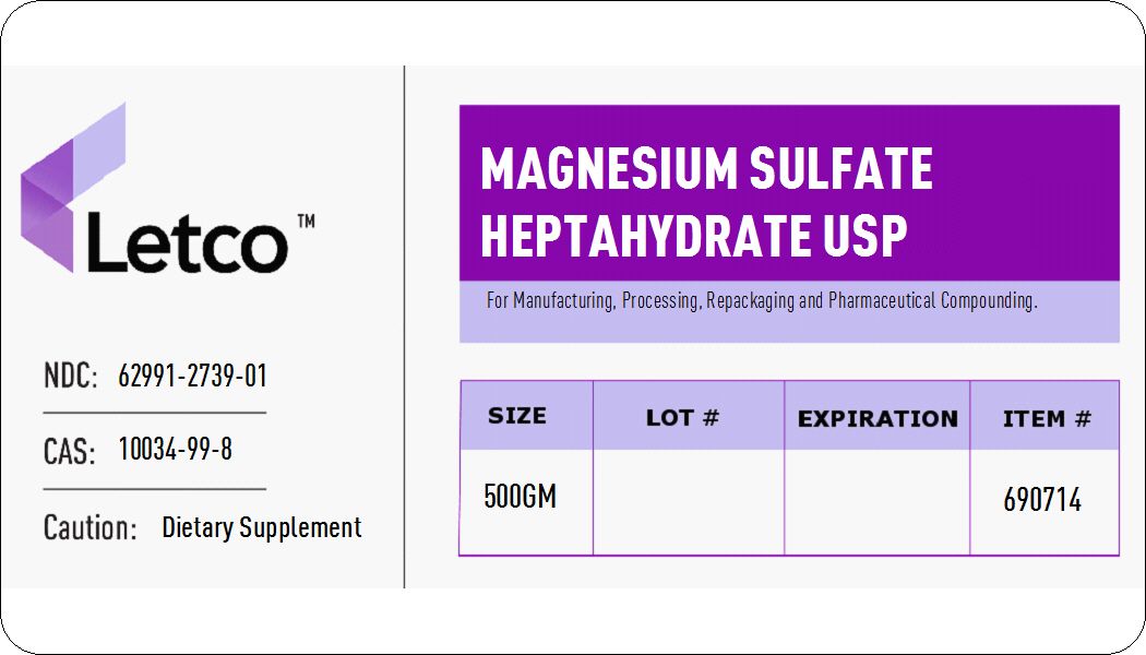 Magnesium Sulfate Heptahydrate USP — Bella Corp Trading