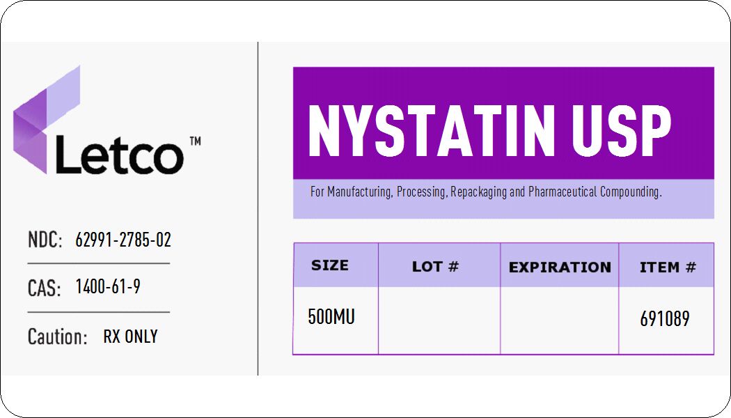 Nystatin USP (*cold pack*)