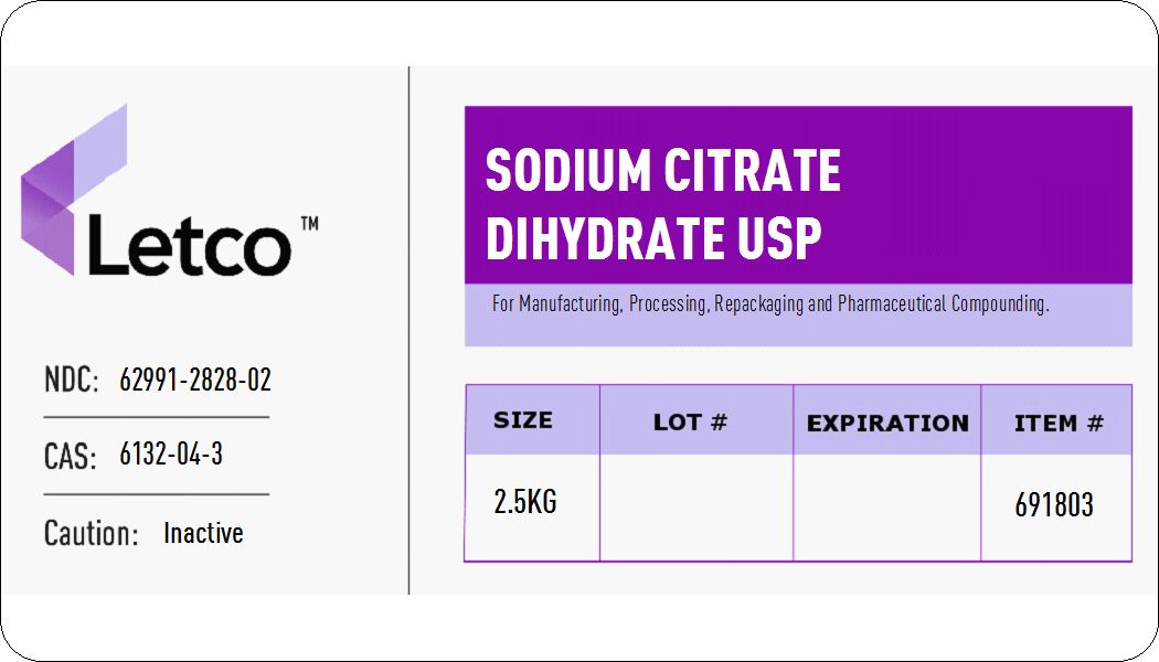 Sodium Citrate Dihydrate USP