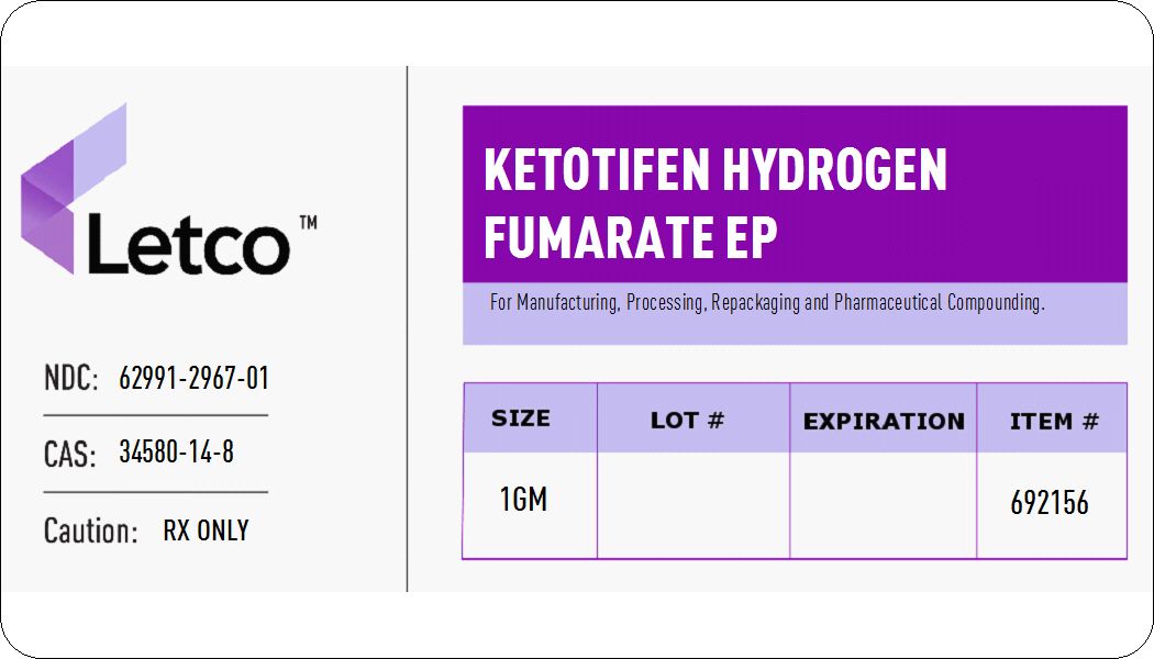 Ketotifen Hydrogen Fumarate EP