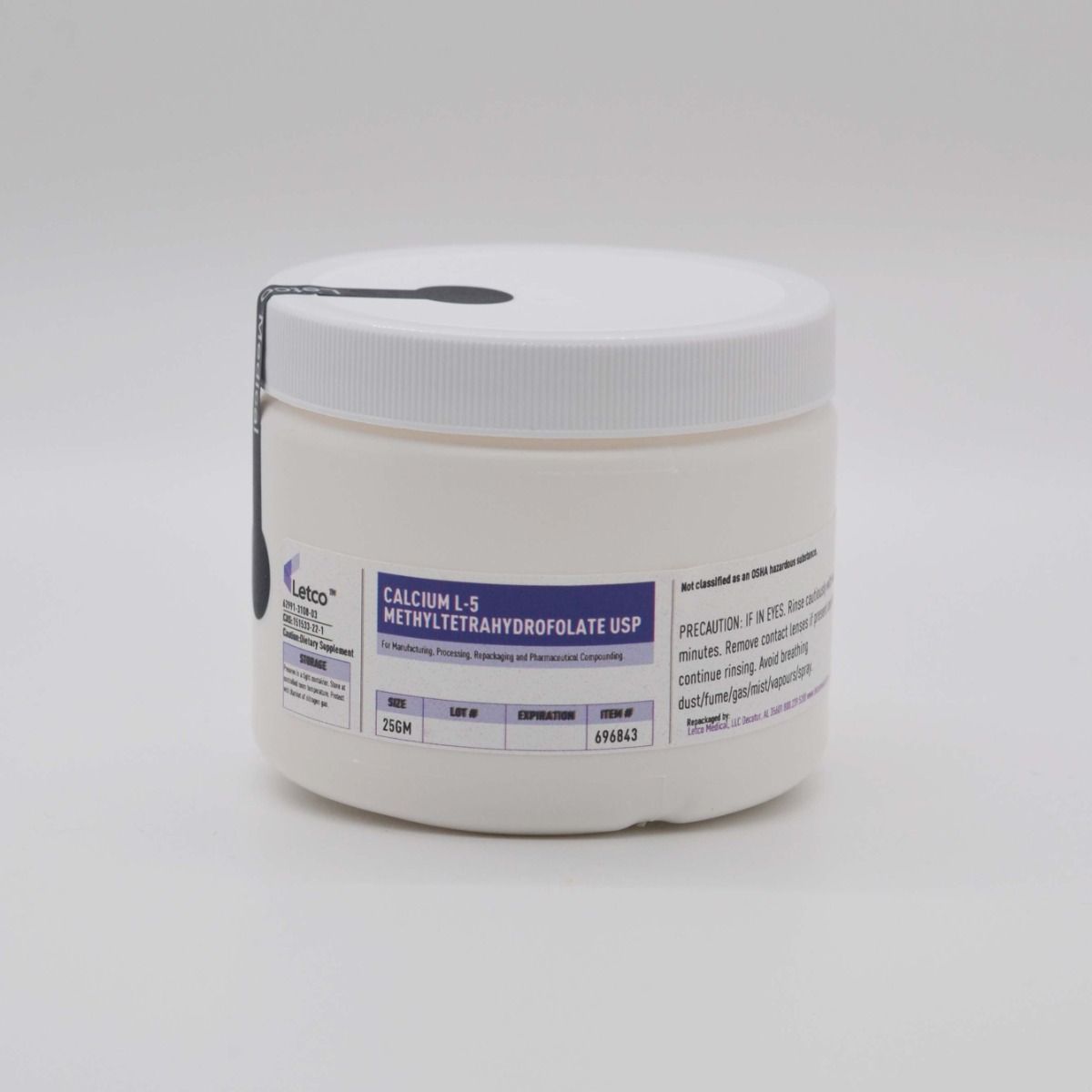 Calcium L-5 Methyltetrahydrofolate (5-MTHF)