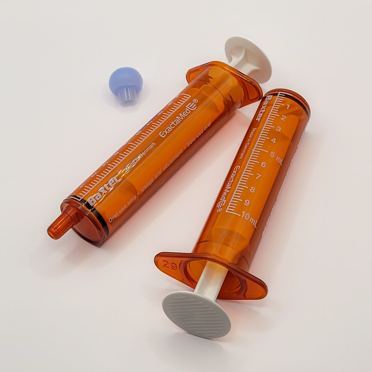 BAXA Amber Oral Syringes with tips (10ml) — Bella Corp Trading