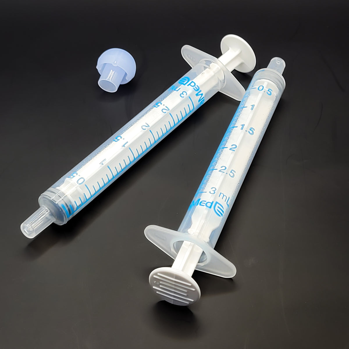 BAXA Clear Oral Syringes with tips (3ml) — Bella Corp Trading