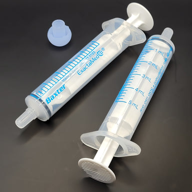 BAXA Amber Oral Syringes with tips (5ml) — Bella Corp Trading