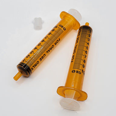 BAXA Amber Oral Syringes with tips (10ml) — Bella Corp Trading
