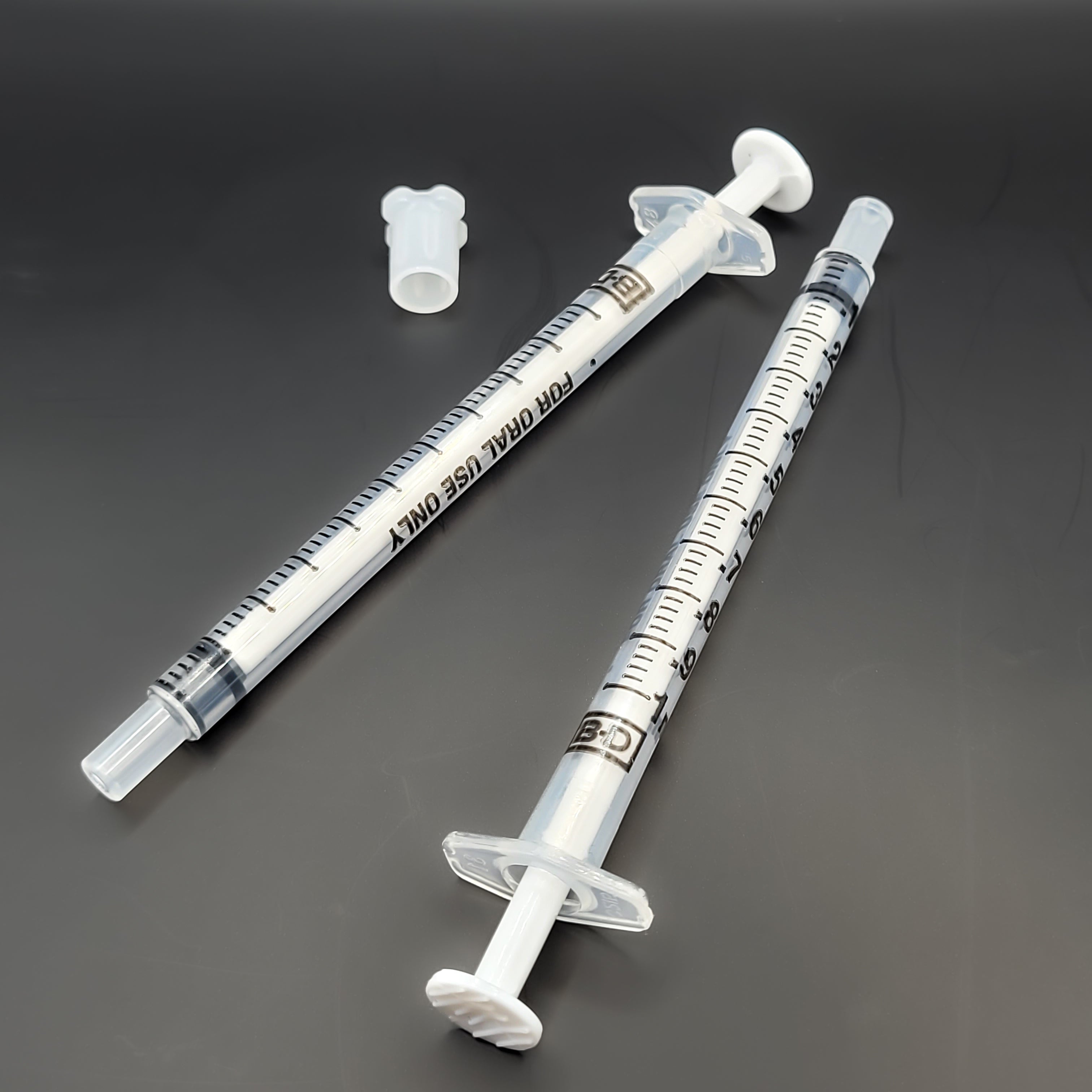 BD Clear Oral Syringes with tips (1ml) — Bella Corp Trading