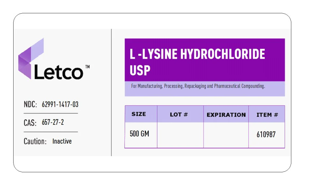 L-Lysine HCL USP