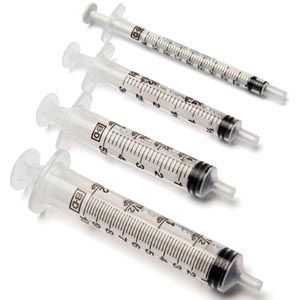 BD Clear Oral Syringes with tips (5ml)