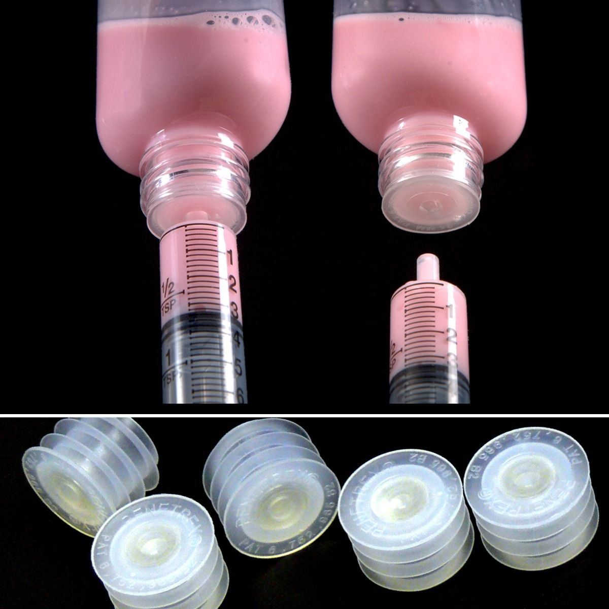 Seal-Safe Bottle Adapters 24mm — Bella Corp Trading